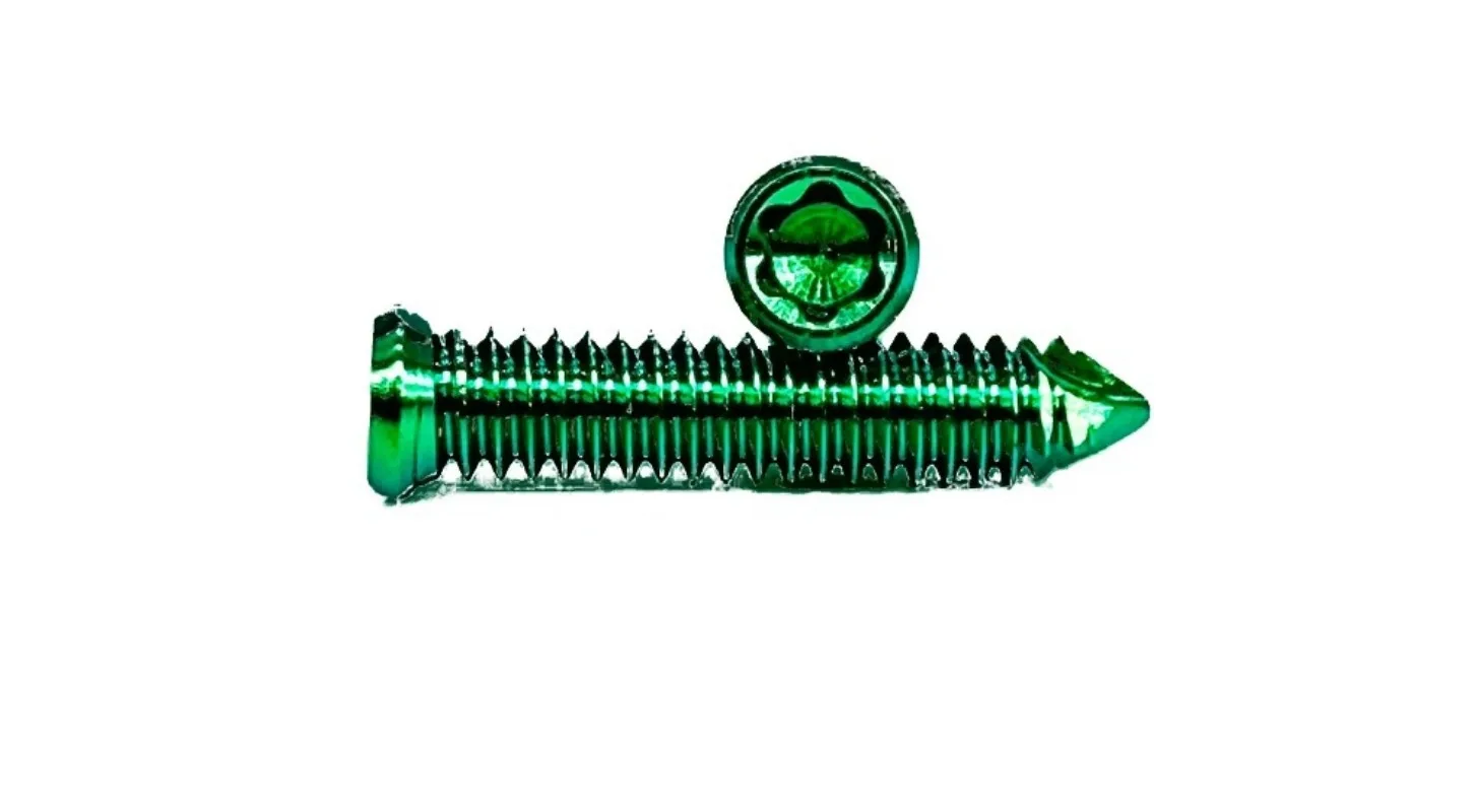 2.4Mm Titanium Alloy Locking Screw Animal Orthopedic Fixation Spare Parts