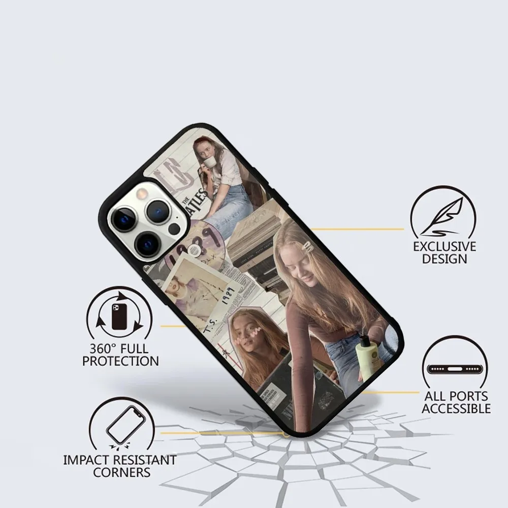 Sadie Sink Actress Phone Case For iPhone 15,14,13,12,11,Plus,Pro,Max Mini Magsafe Magnetic Wireless Charging image 6