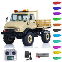 RTR LESU 1/10 RC Off-Road Car U406 Crawler Truck 2-Speeds 4x4 Light Sound Systems Vehicle Toys TOUCAN HOBBY THZH1442