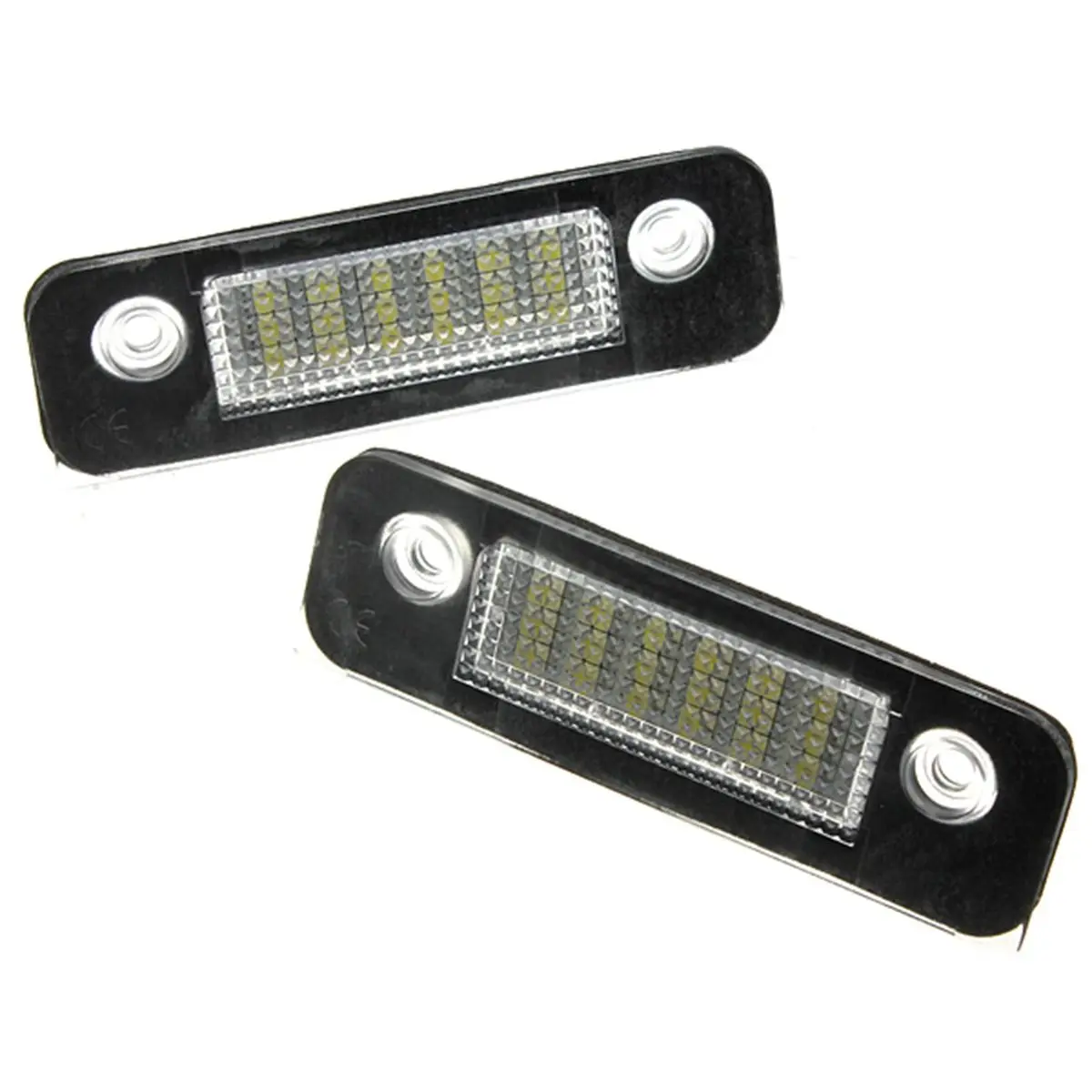 

2pcs No Error LED Car Number License Plate Light Lamp 1332916 for Ford Fiesta Fusion Mondeo MK2