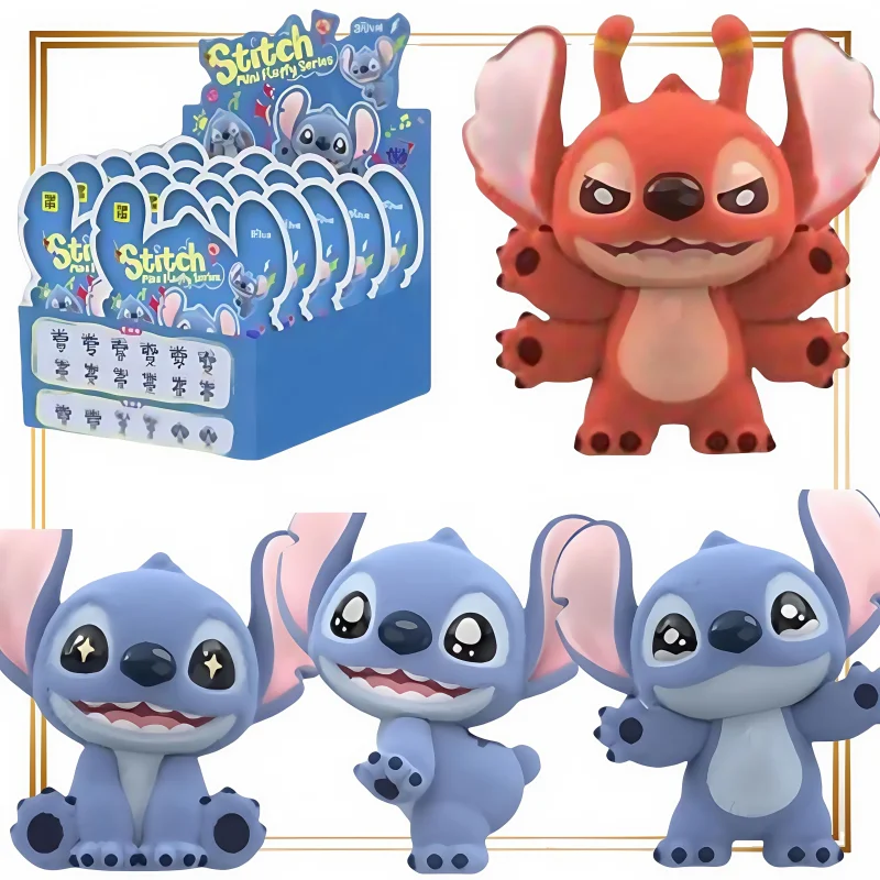 

Anime Official Authenticity Stitch MINI Velvet Series Blind Box Tabletop Ornaments Blind Bag Surprise Box Peripheral Doll Toys