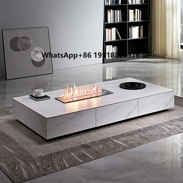 

Современный интеллектуальный электрический камин 600 мм с решеткой для биоэтанола, вставкой с дистанционным управлением для вилки стандарта США