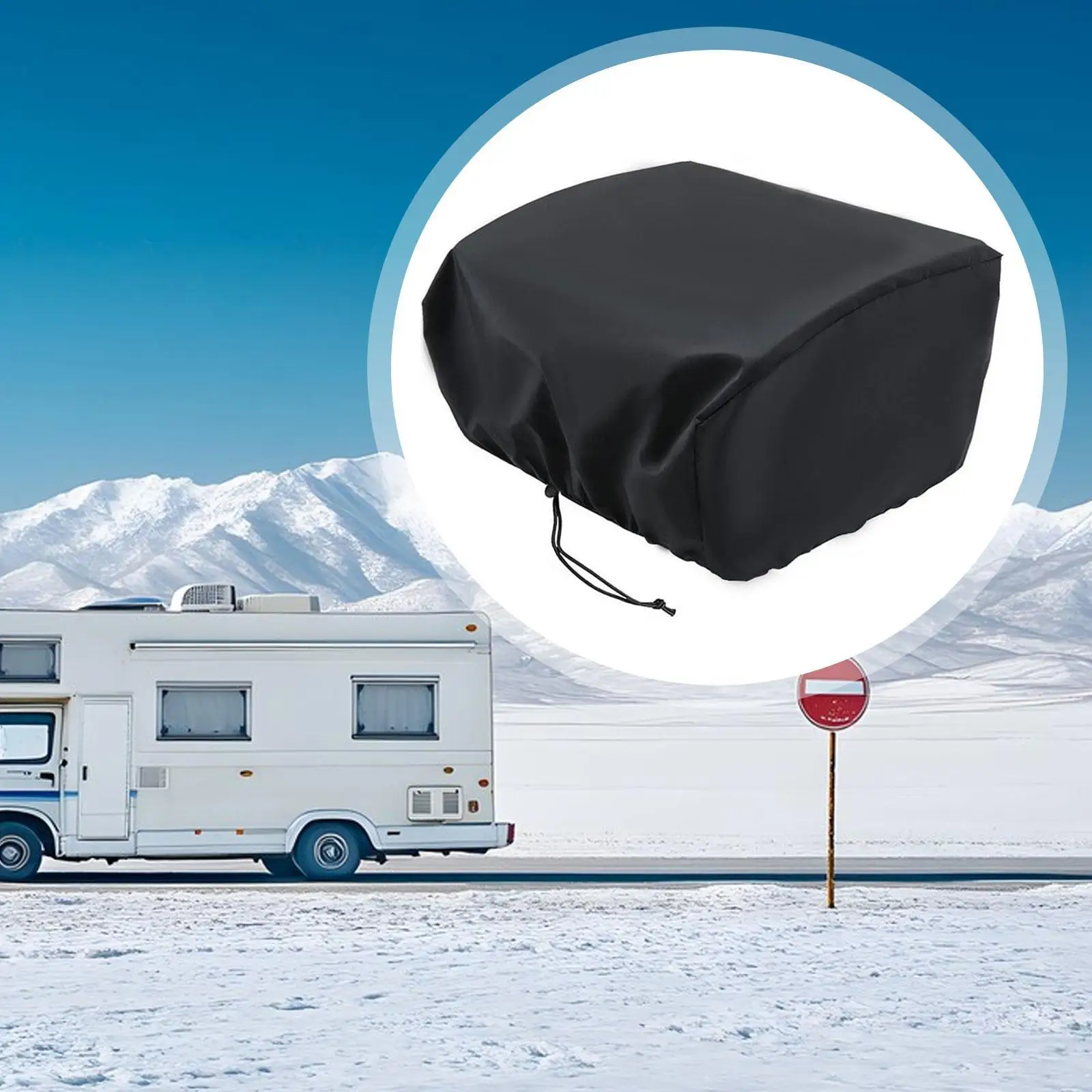 RV Air Conditioner Winter Cover for Toy Haulers Travel Trailer Camping