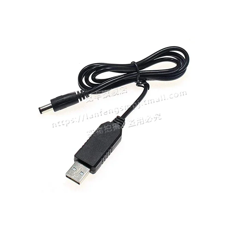 2PCS USB boost cable DC TO DC 12V power bank 5V boost 12V module 12V interface 5.5 * 2.1MM