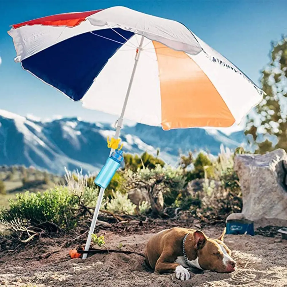 Outdoor Beach Umbrella Hooks Hanger Space-saving Versatile Four-corner Hook Wear-resistant Useful Sun Umbrella Storage Holder