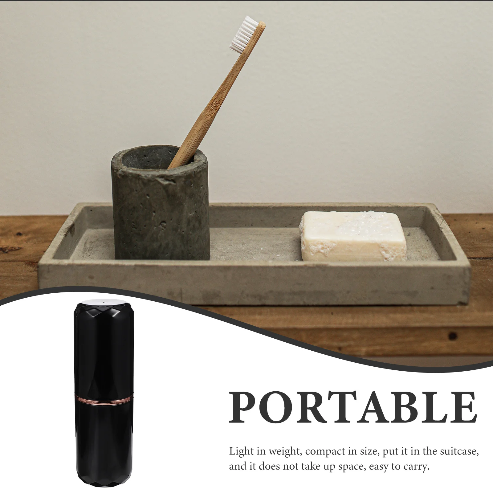 

Travel Case Box Dust-Proof Reusable Toothbrush Cup For Home Hotel School Household Toothbrush Cups Outdoor Use