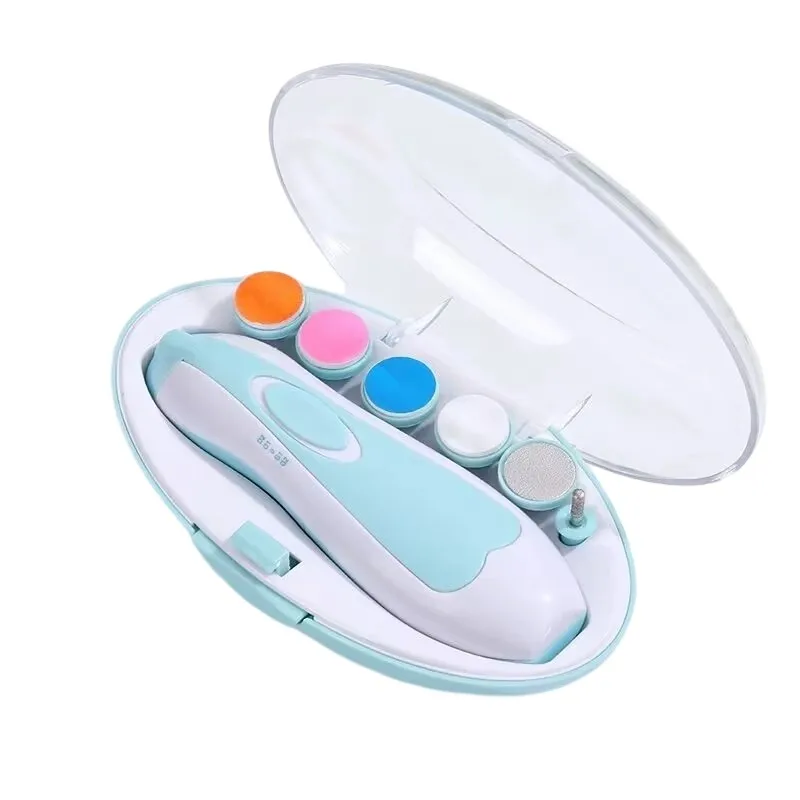 

A52Q-Baby Electric Nail Trimmer Set Multifunctional Nail Grinding Tool Quiet Operation