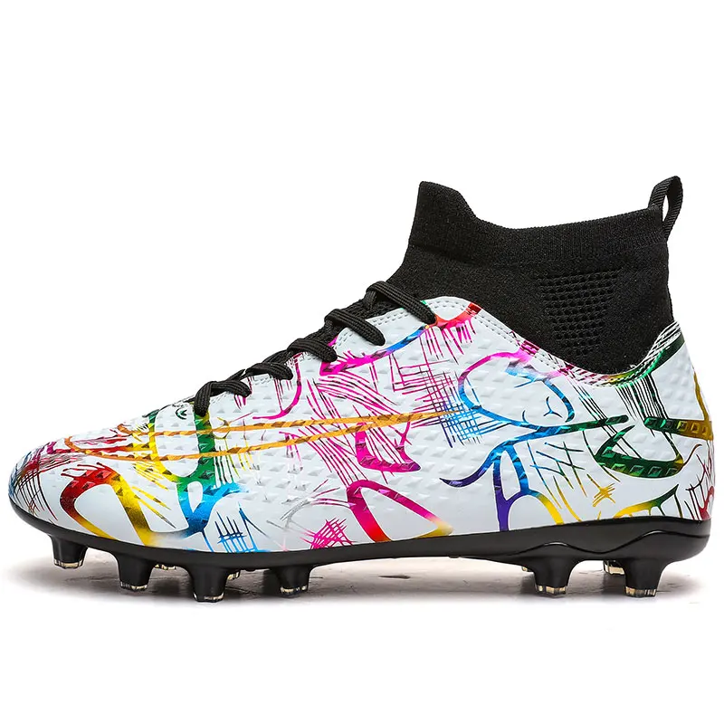 

Мужские футбольные бутсы, спортивные детские футбольные бутсы, новые кожаные мужские бутсы, тренировочные футбольные кроссовки, спортивные бесшовные