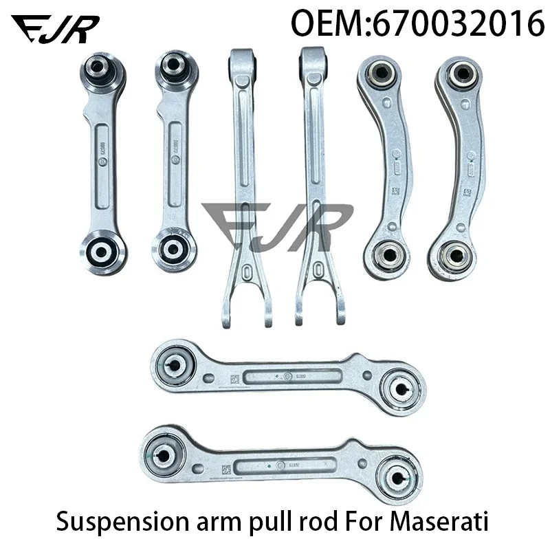 

For Maserati Levante M161 Upper and Lower Rear Suspension Swing Arm Pull Rod 670032016 670032017 670158898 670037243 670002808