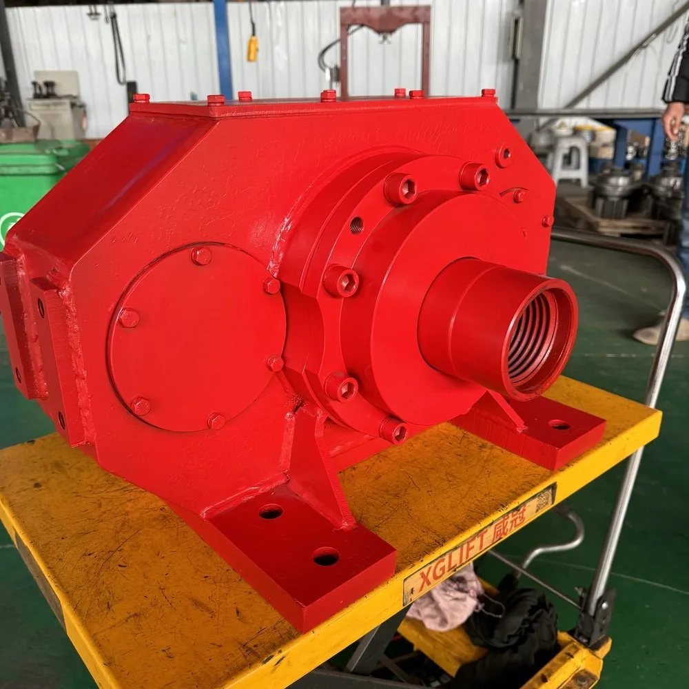Dual Speed Drill Rig Power Head Fast Rock Drilling Penetration for Deep Rock Water Well Drilling Rig