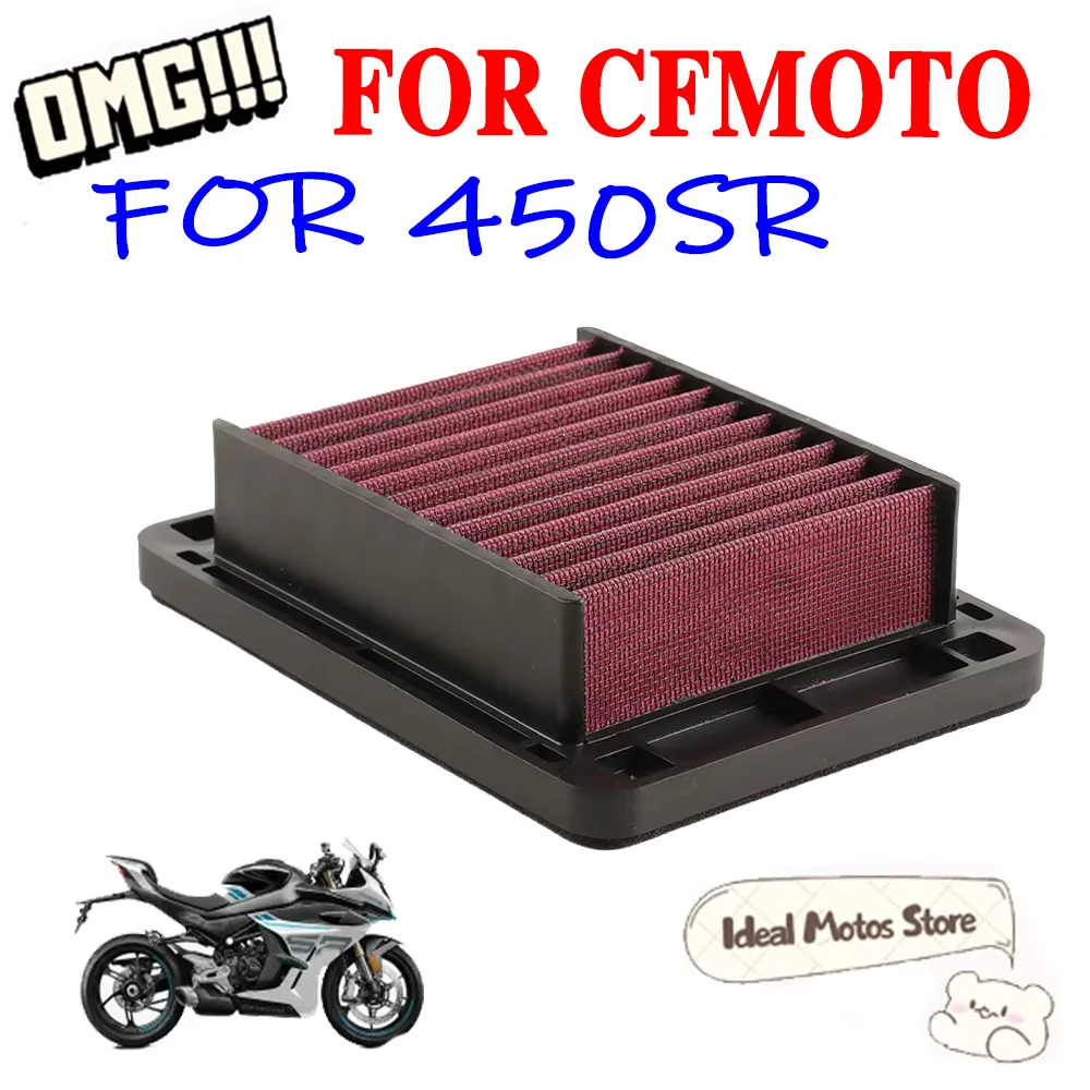 

Motorcycle Accessories High Flow Air Filter Intake Cleaner For CFMOTO CF MOTO 450SR SR450 450SRS 450SR-S 450 SR 450 SRS 450 SR-S