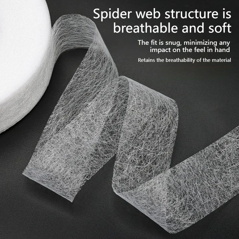 

60M for Shorten Repair Pants Interlining Adhesive Tape Double-sided Non-woven Clothes Ironing Hem Tapes DIY Sewing Interlining