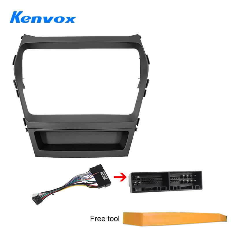 Hyundai IX45 Santa fe 2013 2014 9 INCH Car Radio frame panel Android DVD Stereo audio video CD player navigation Cables Harness
