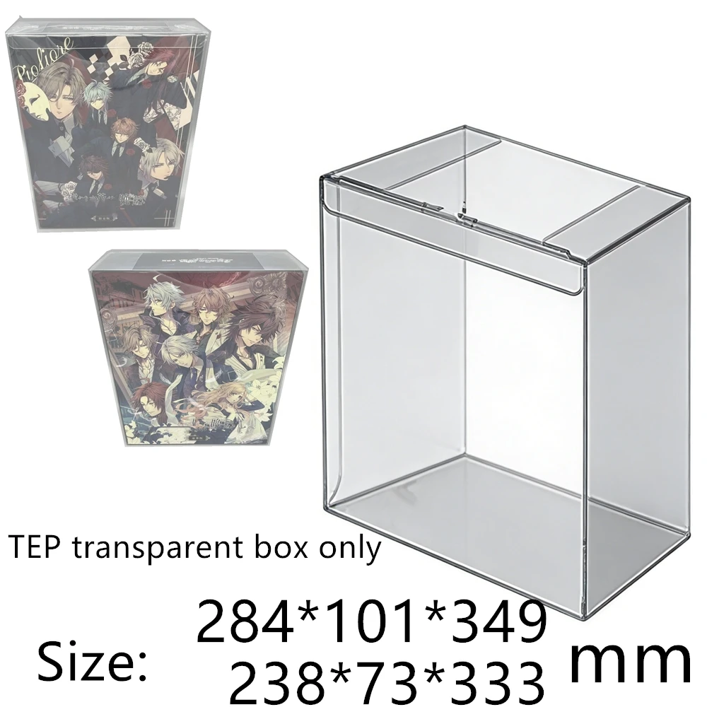 Transparent Box Protector For Piofiore: Episodio 1926/NS Collect Boxes PET Storage Game Shell Clear Display Case