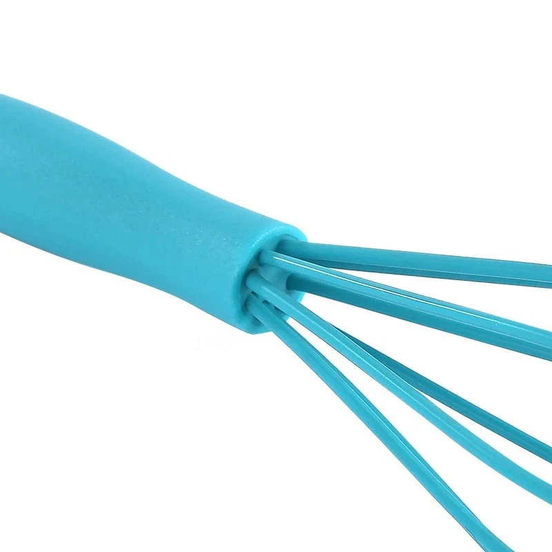 6-inch Mini Children's Silicone Egg Beater Household Manual Cream Egg Mixer Kitchen Baking Tool image 5