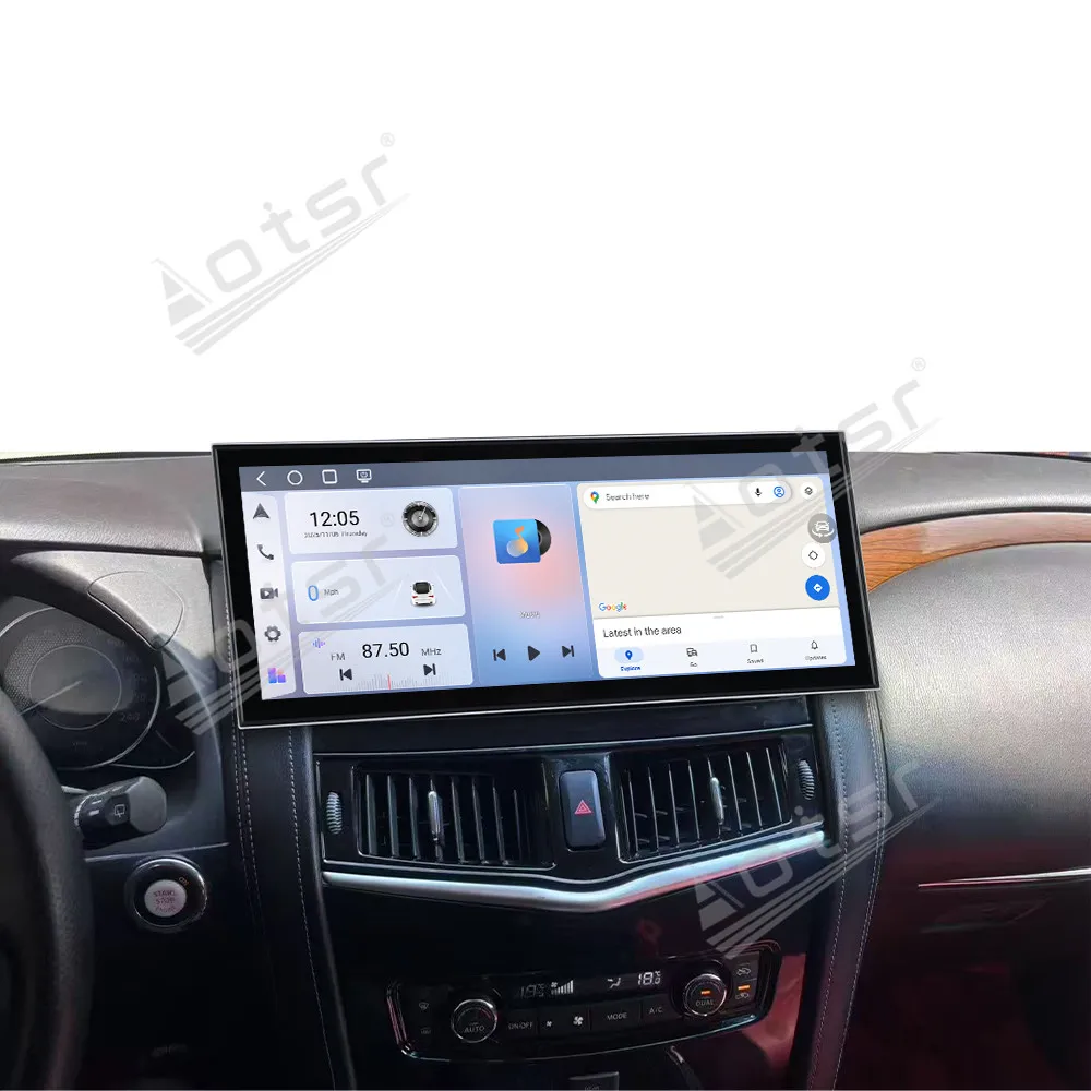 

15.8 inch For Nissan Patrol 2012 - 2020 Car auto carplay Android 15.0 Radio Multimedia Player GPS navigation Stereo touch screen
