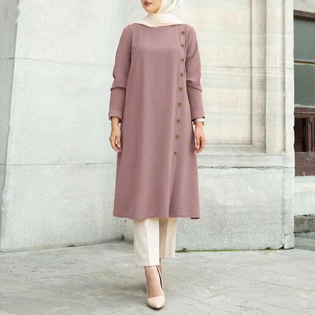 Tunic dress for muslimah sales