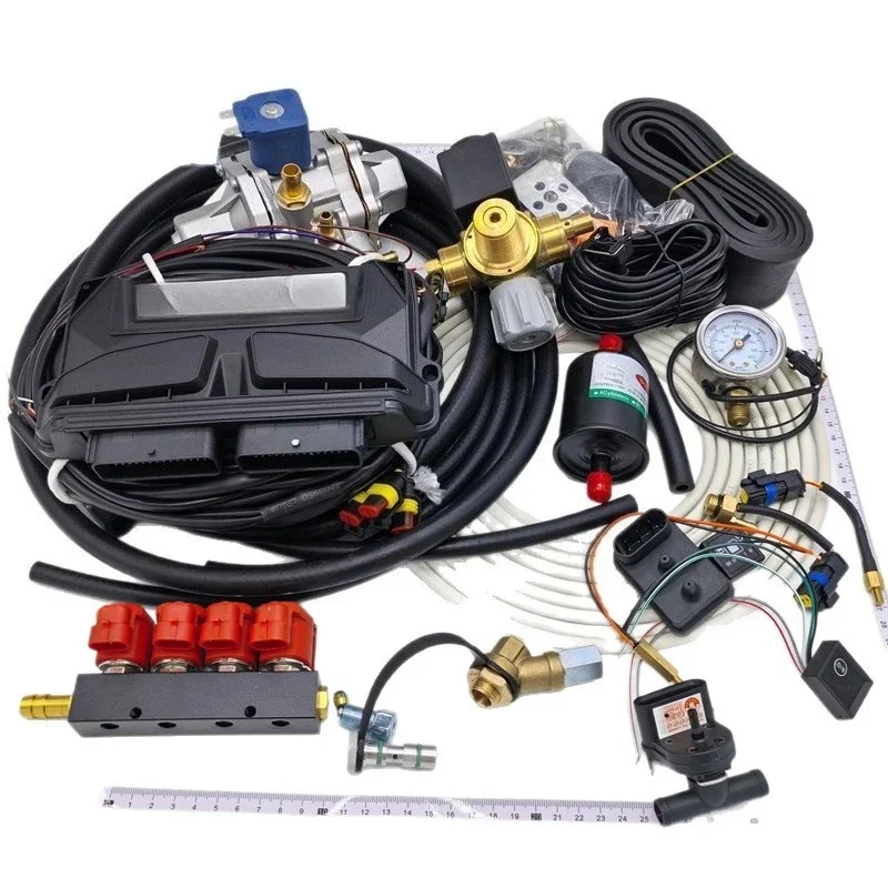 Auto Fuel Conversion Unit, STAG300 6‑Cylinder CNG Conversion Kit, Petrol to Natural Gas Retrofit Auto Accessories