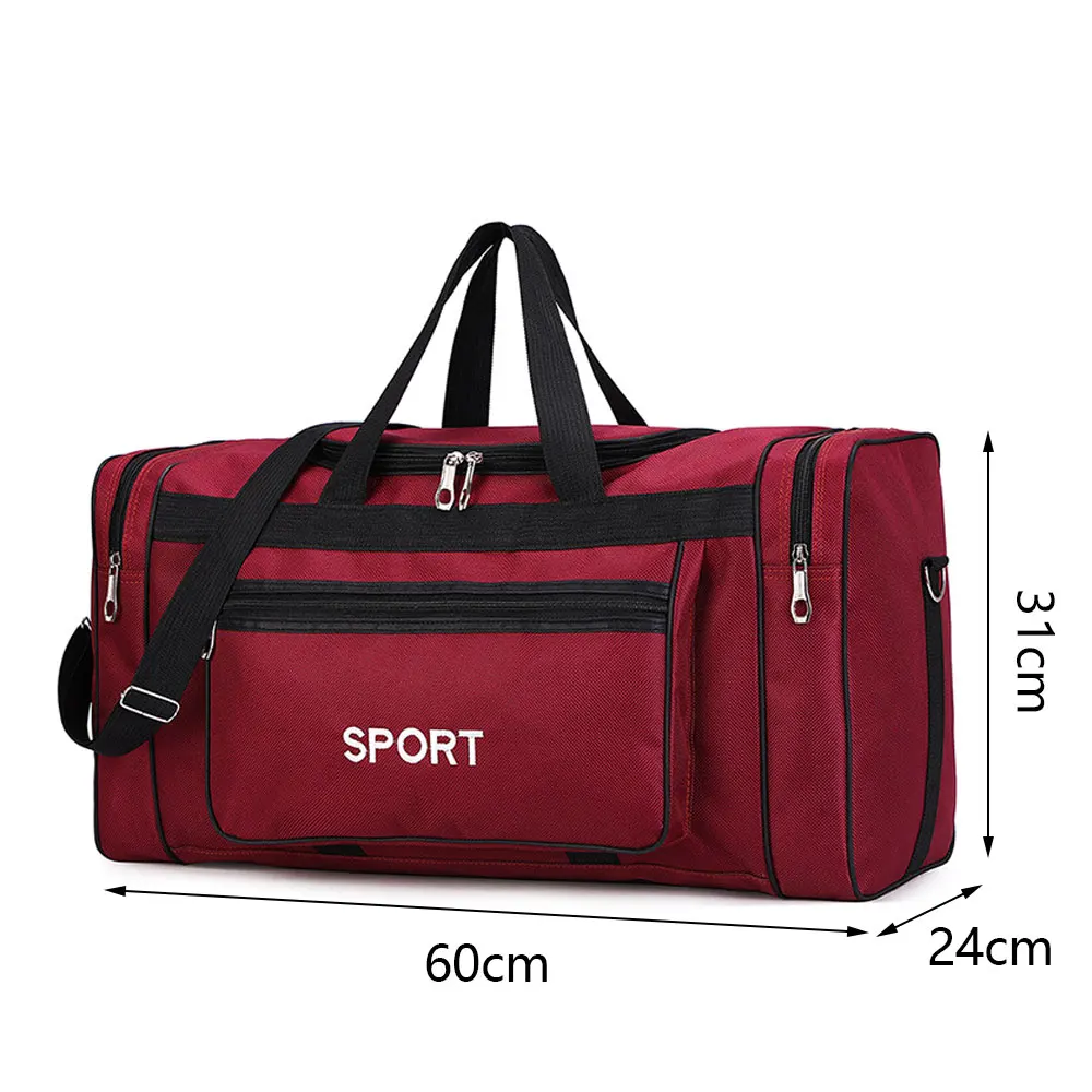 YIXIAO Big Capacity Sports Fitness Bag For Men Outdoor Yoga Gym Handbag Messenger Multifunction Travel Training Shoulder Bags image 2