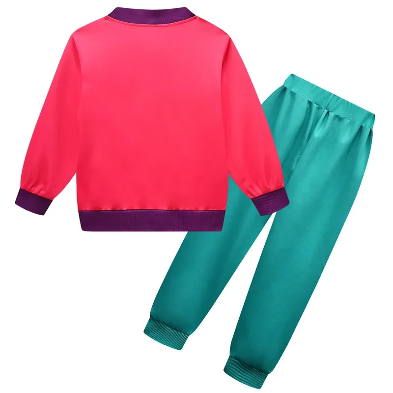 Anime the Creature Cases Felpa per bambini Abito con cappuccio Snow Leopard Amur Costumi Cosplay Ragazzi Costume da spettacolo di Halloween