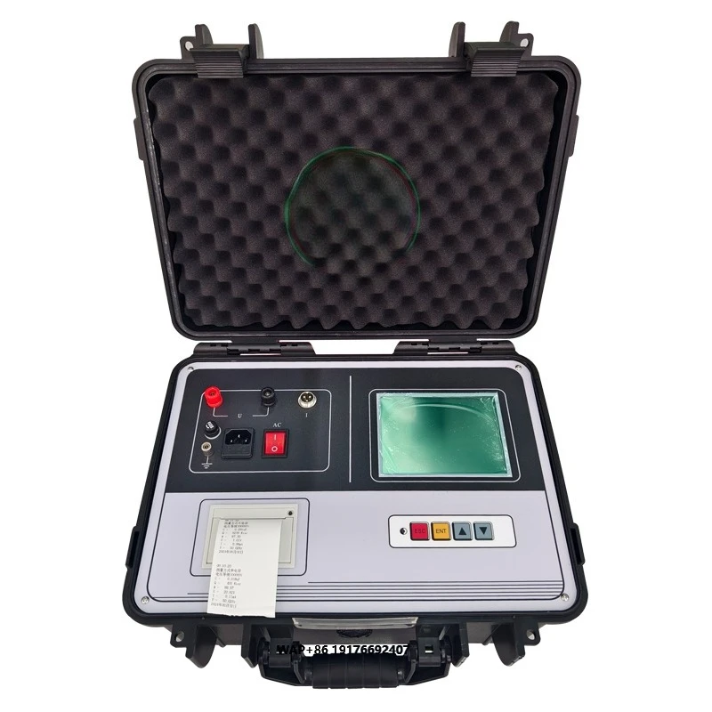 High Precision Manual Range Digital Multimeter Resistance Current Capacitance and Inductance Tester for Capacitor and Reactor