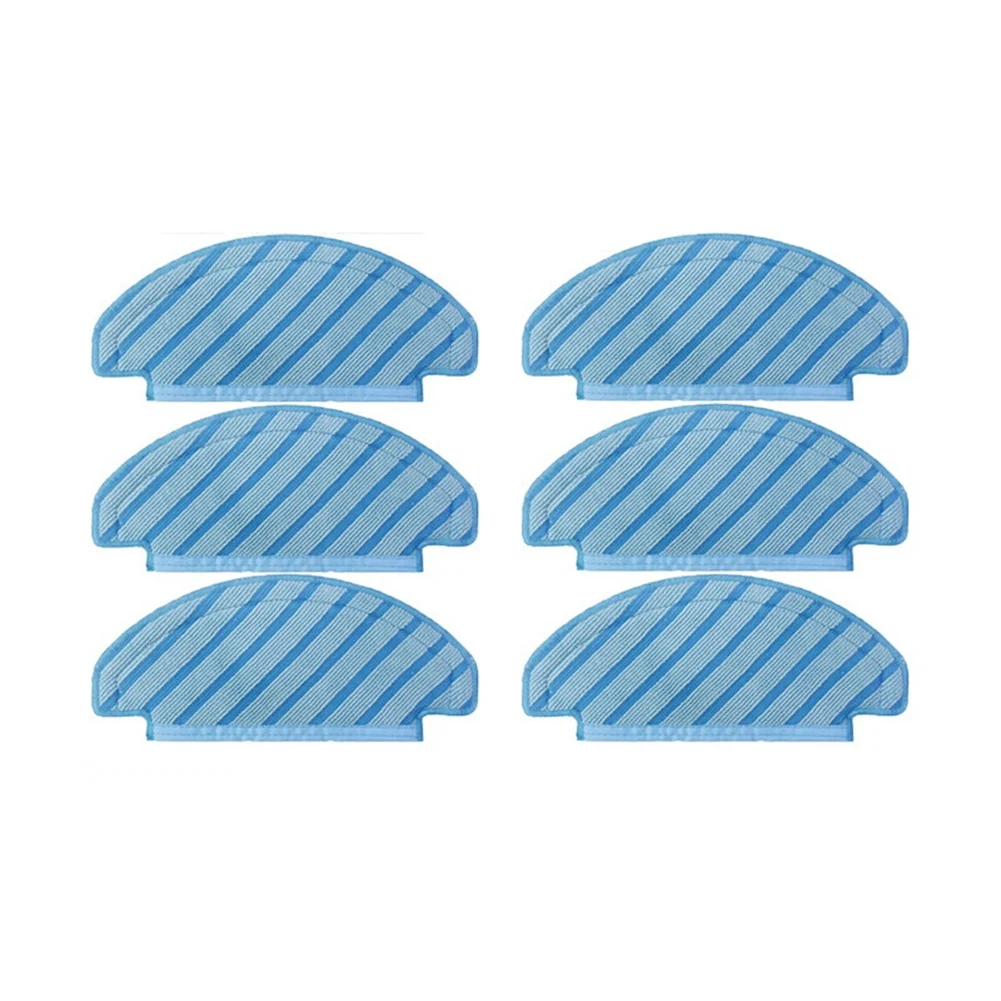 6 pezzi panni lavabili per mocio per Ecovacs Deebot T8 MAX/T8 AIVI/T9 MAX/T9 AIVI Robot aspirapolvere Mop Rag Parts