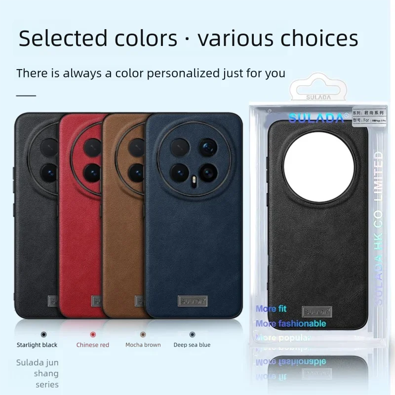 

Luxury Leather Texture Case For Honor Magic 8 Pro 7 Slim Cover Business Stylish Brand New