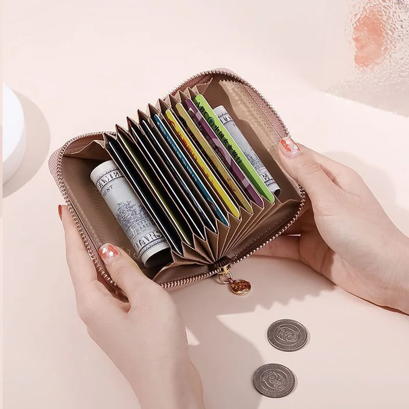 NEW Women Wallet Fashion Bags For Women Short Wallet Leather Female Small Zipper Purse Coin Pocket Portafoglio Donna