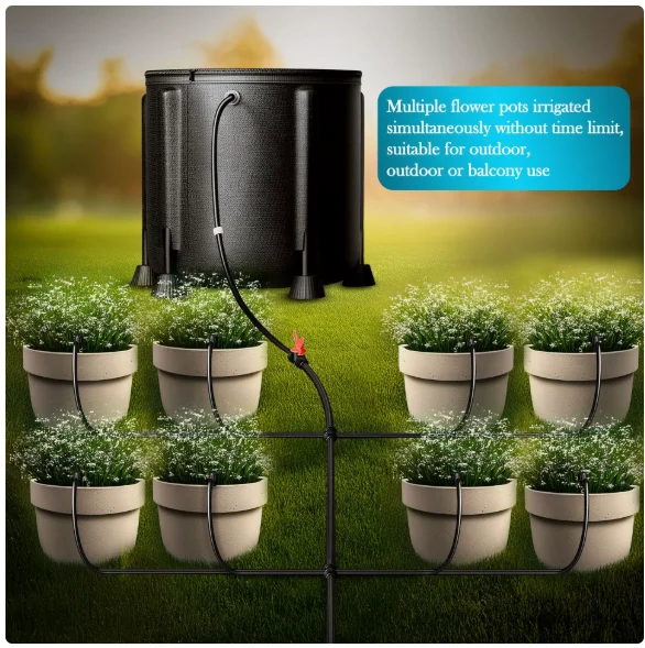 

MARS HYDRO 2025 New Complete Smart Auto Drip Irrigation Plant Watering System Kits Automatic with 13 Gallon Foldable Bucket