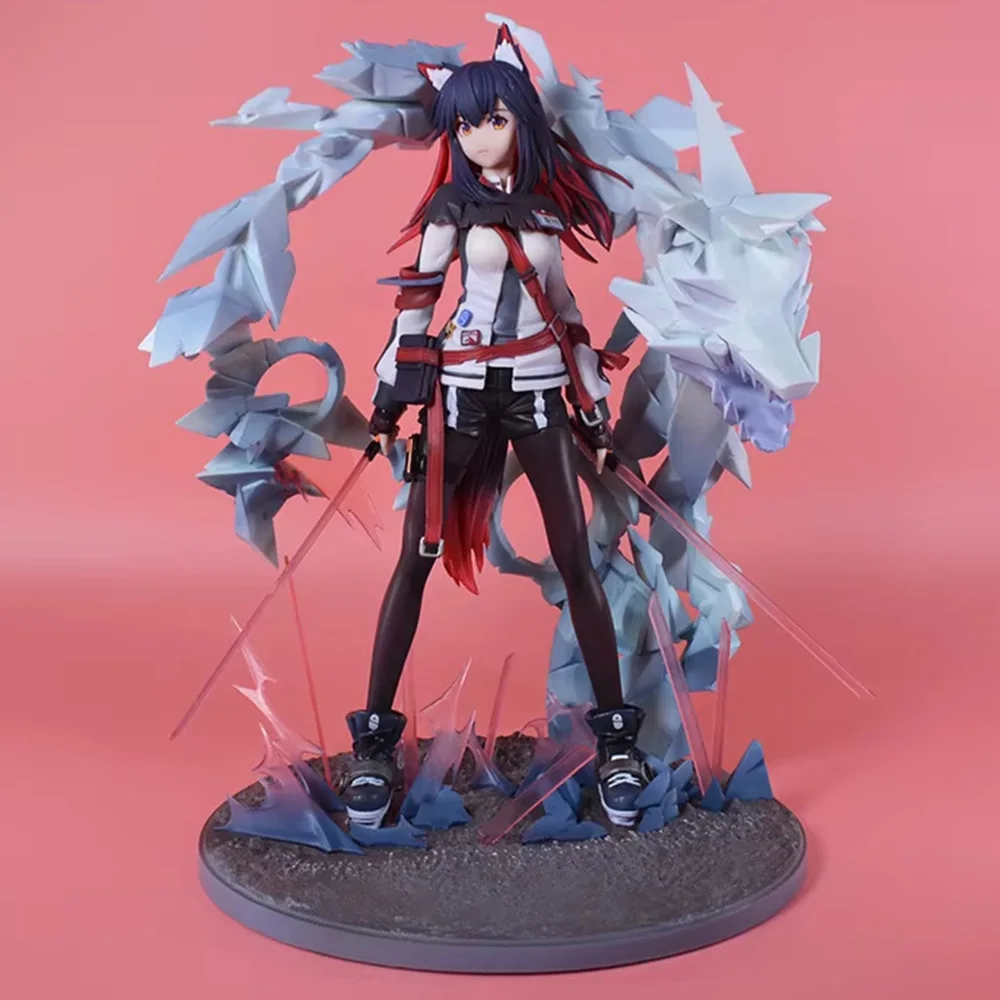 

27cm Game Arknights Texas Action Figure Arknights Texas Game Peripheral Figures Model Pvc Statue Collection Decoration Toy Gift