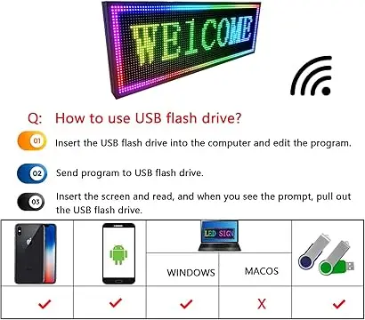 

Светодиодный дисплей, открытый рекламный прокрутка P5, баннер, водонепроницаемый, ветрозащитный, пылезащитный, устойчивый к высоким температурам