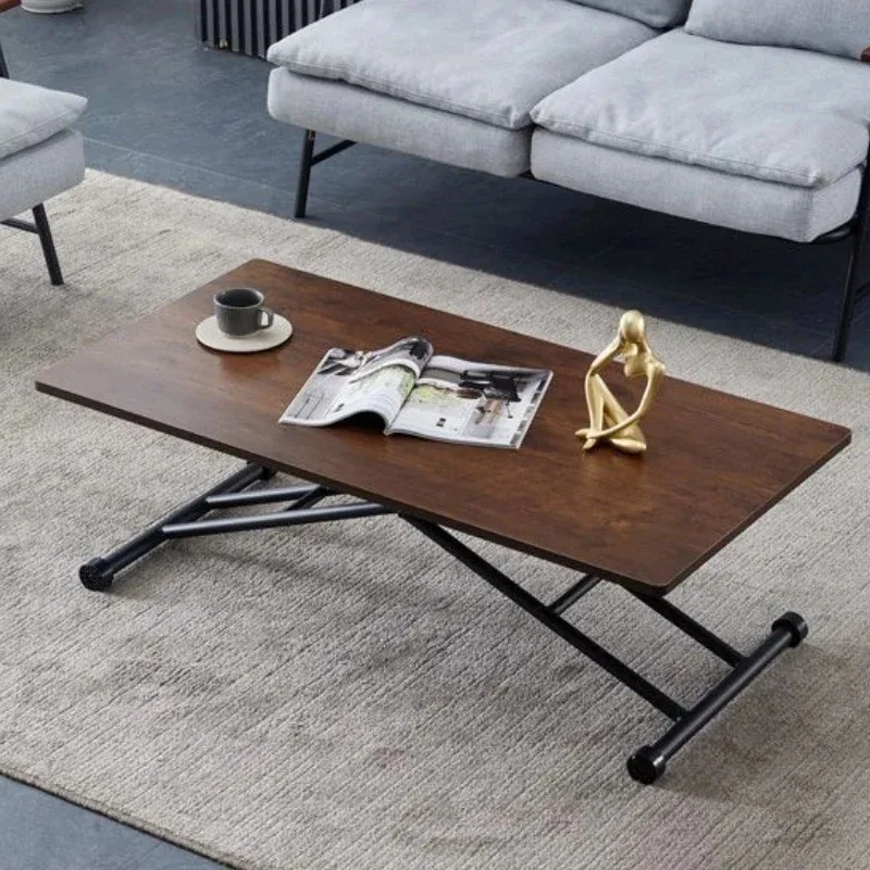 

Mobile Metal Dining Tables Small Space Saving Folding Tables Multifunctional Simple Desks Elegant Coffee Table Salon