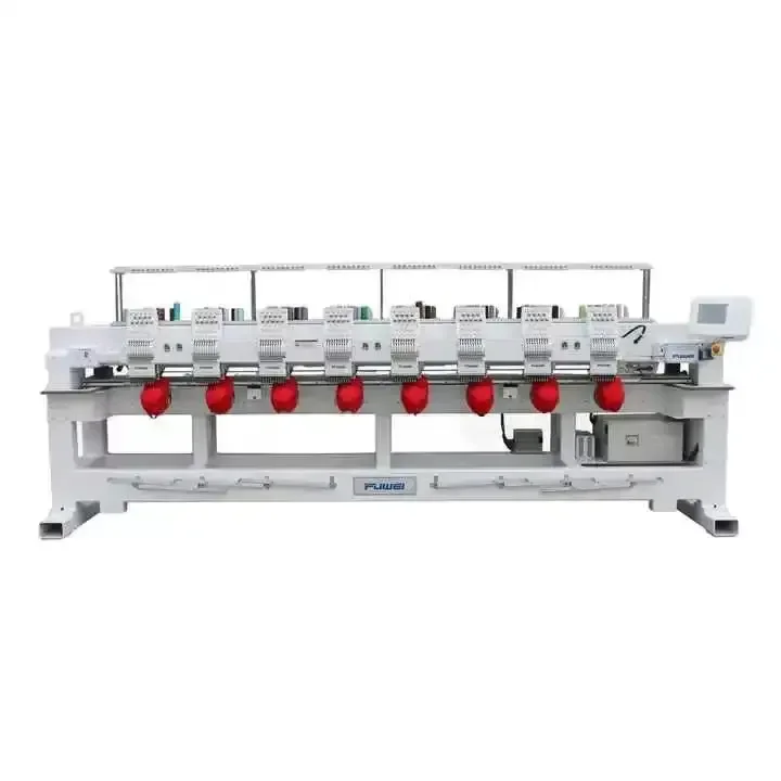 MFGS1508 8 Heads 15 s Industrial High Speed Professional Automatic Multifunctional Embroidery Machine Computerized for Sale