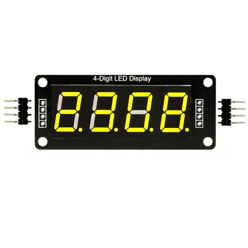 TM1637 0.56 Inch 4 Digit LED Digital Tube Module Digital Display Module White/Red/Yellow/Green/Blue LED display module