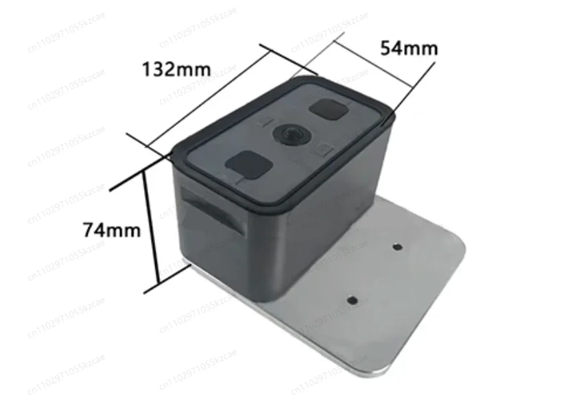 132*54*29 مللي متر آلات النجارة كوب شفط كتلة فراغ #2