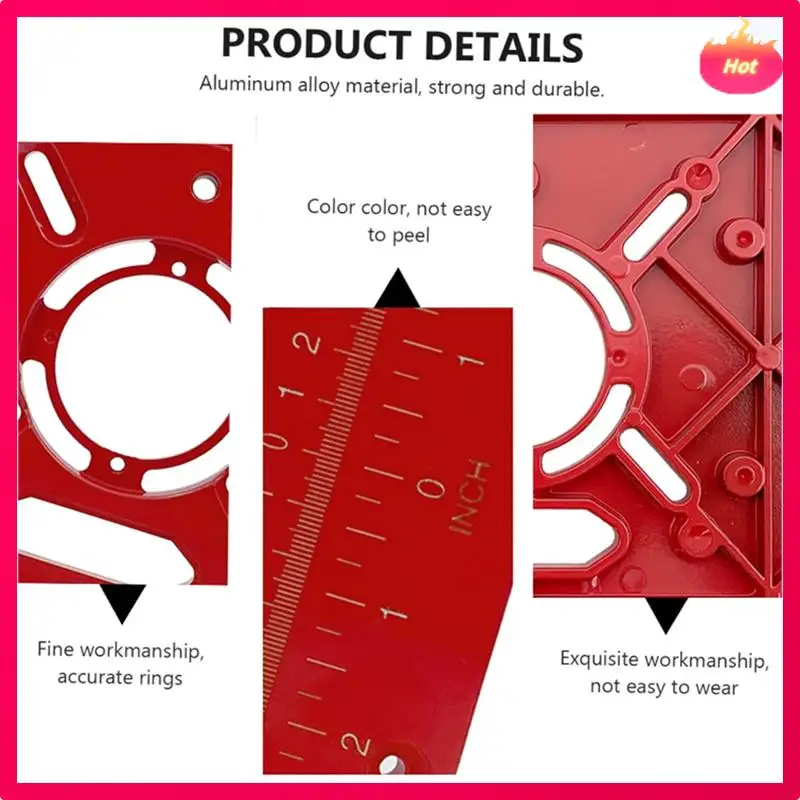 

Router Table Insert Plate Woodworking Bench Table Saw For Multifunct Wood Plate Machine Engraving Tool Flip Board Easy To Use
