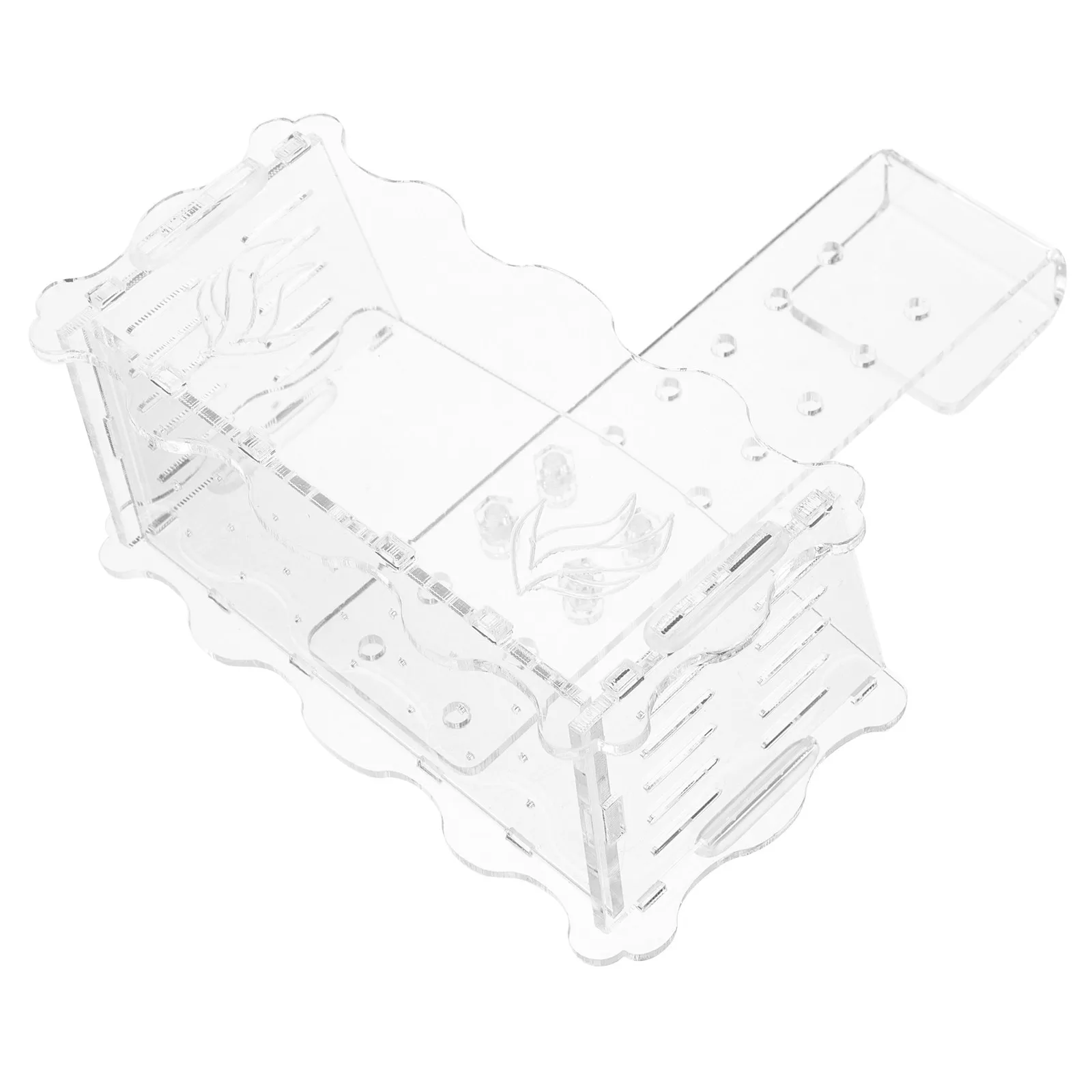 

Прозрачный пластиковый подвесной стакан-кашпо для аквариумных растений, для разведения водных растений, декор для аквариума, зоотовары