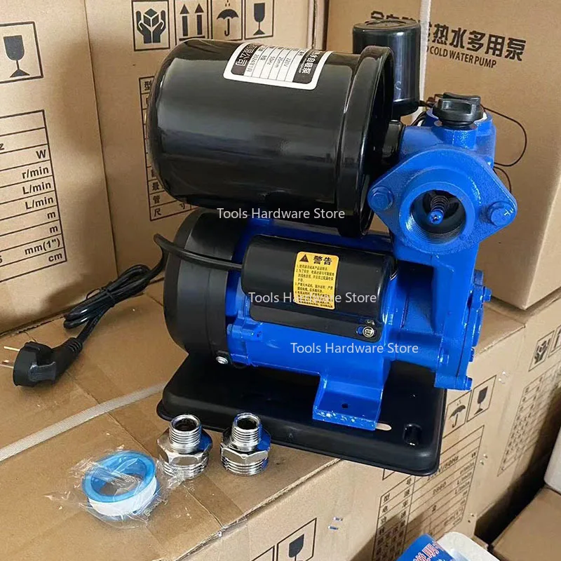 

New Household Self-Priming Pump Fully Automatic Silent 220v Booster Pump Tap Water Heater Pressurized Water Pump