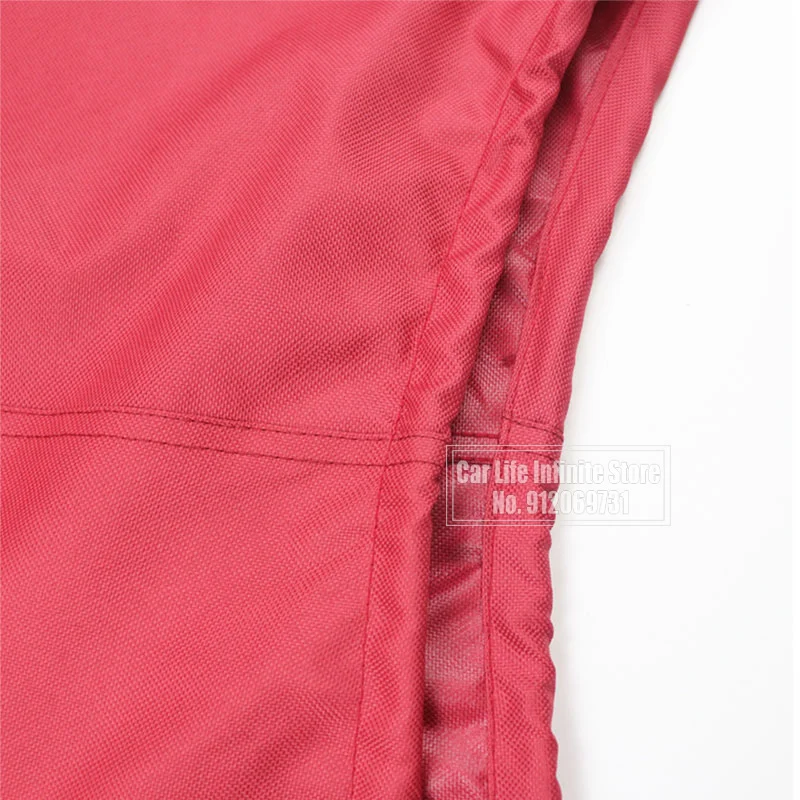 600D 6-225HP قارب كامل محرك خارجي غطاء المحرك حماية مقاوم للماء ظلة الغبار واقية لمحرك 6-225HP الأحمر