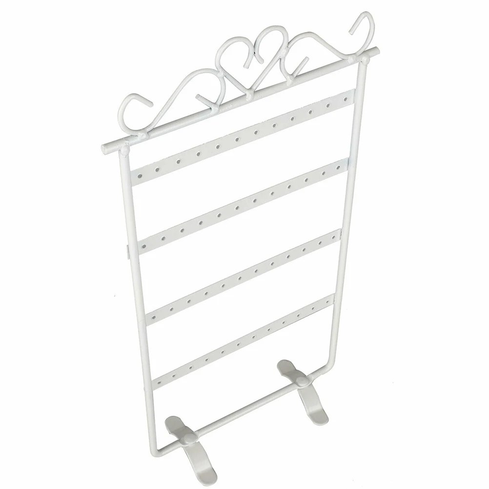 

Earring Holder Storage Jewelry Organizer Stand Hanging Earrings Rack Display Shelf