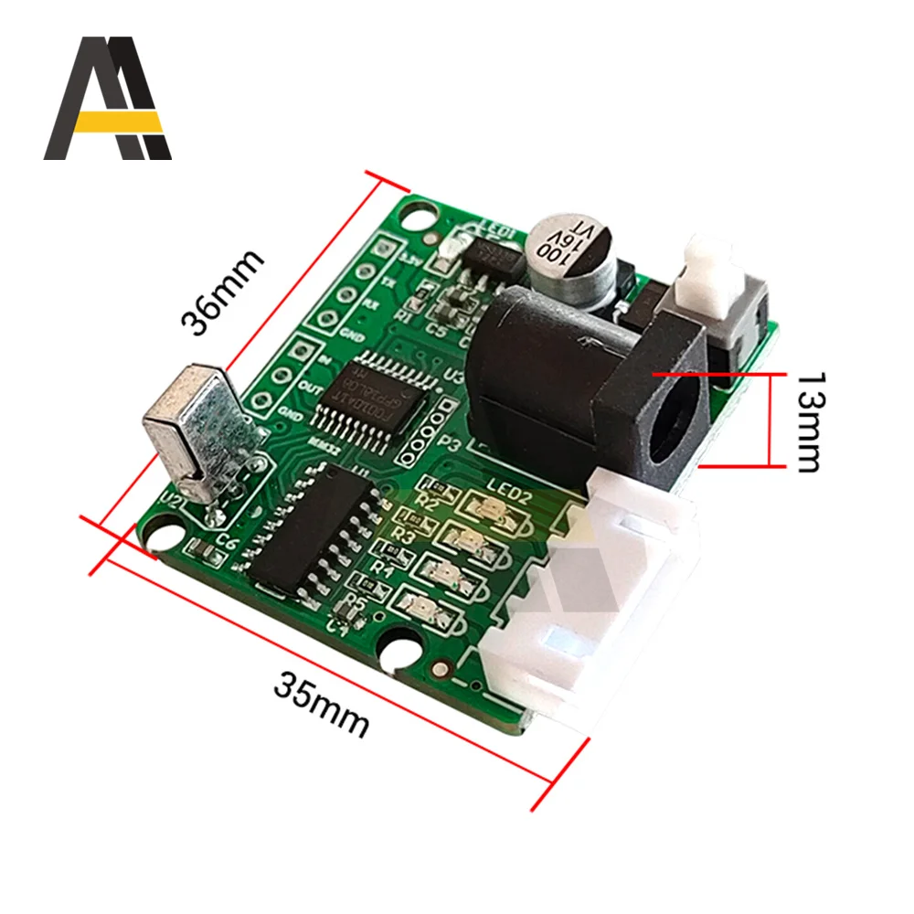 ULN2003 Infrared Remote Control Driver Board 28BYJ48 5 Wires 4 Phases Stepper Motor Drive Controller Kit Remote Control