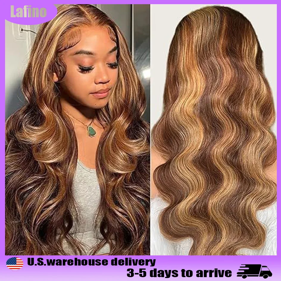 

Lafino Объемная волна Парик фронта шнурка 13x6 Выделите парик Человеческие волосы 13x4 Hd Парики фронтальной части шнурка Свободные объемные волны Цветные парики из человеческих волос