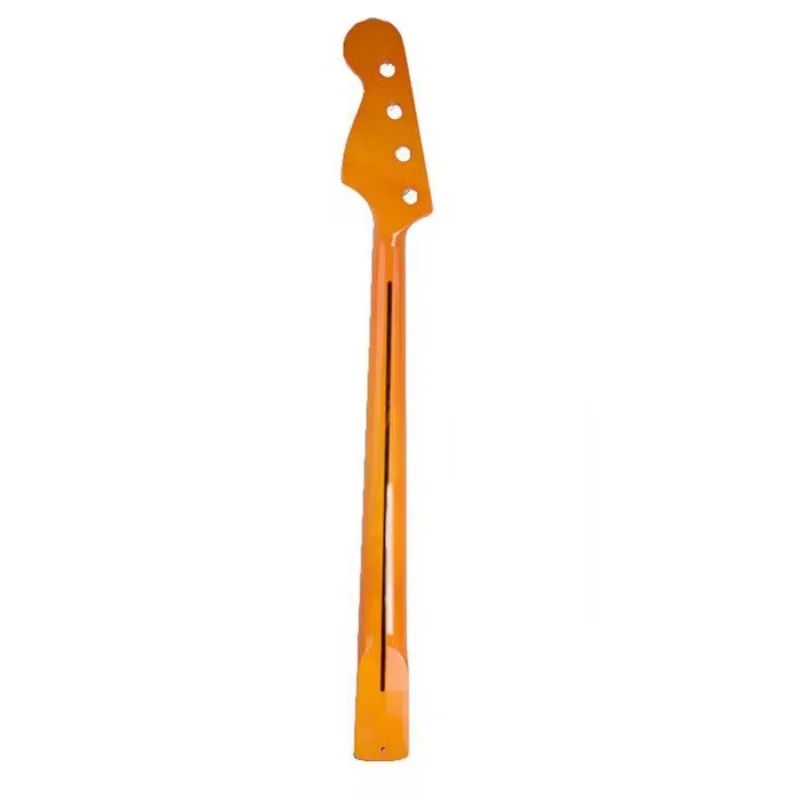 

2025 Wholesale Thick Maple 21 Fret 4 String Electric Bass Guitar Neck With Rosewood Fingerboard