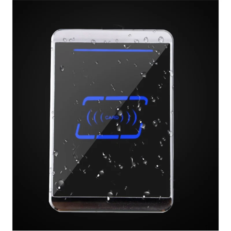 【Strumenti domestici!】 Sistema di controllo accessi con controllo accessi in metallo con scheda Scheda di gestione dell'utente 10.000 Controllo accessi impermeabile RFID