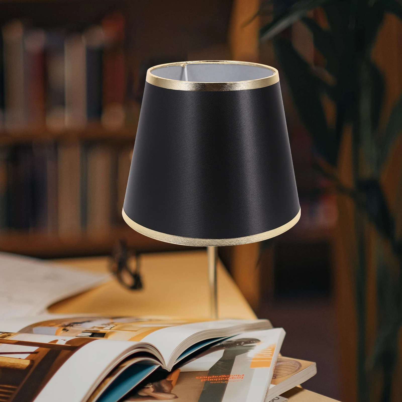 

Round Lamp Shades Replacement Fabric Small Coffee Table Lampshade Household Light Cover Bedroom Living Room Modern Lampshade For
