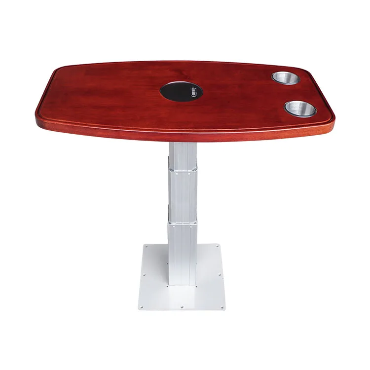 

Caravan Campervan Motorhome Rv Height Adjustable Table Rv Oak Lifting Table