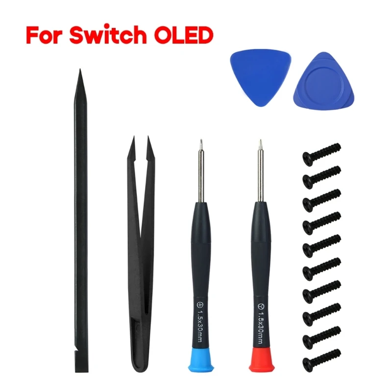 Game Console Opening Disassembly Kit for Switch OLED Controller Teardown Spudger Pry Cross-Y Screwdriver Precision-Tools