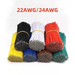 Tin-Plated Breadboard PCB Solder Cable 22AWG/24AWG Fly Jumper Wire Tin Conductor Wires Welding Wire Connector Wire
