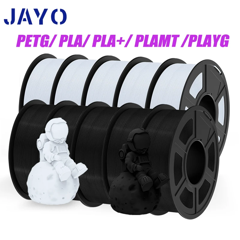 JAYO 3D filament PLA/PLAPLUS1 75mm for FDM printers bubble-free material low shrinkage high 3-7 European warehouse fast delivery