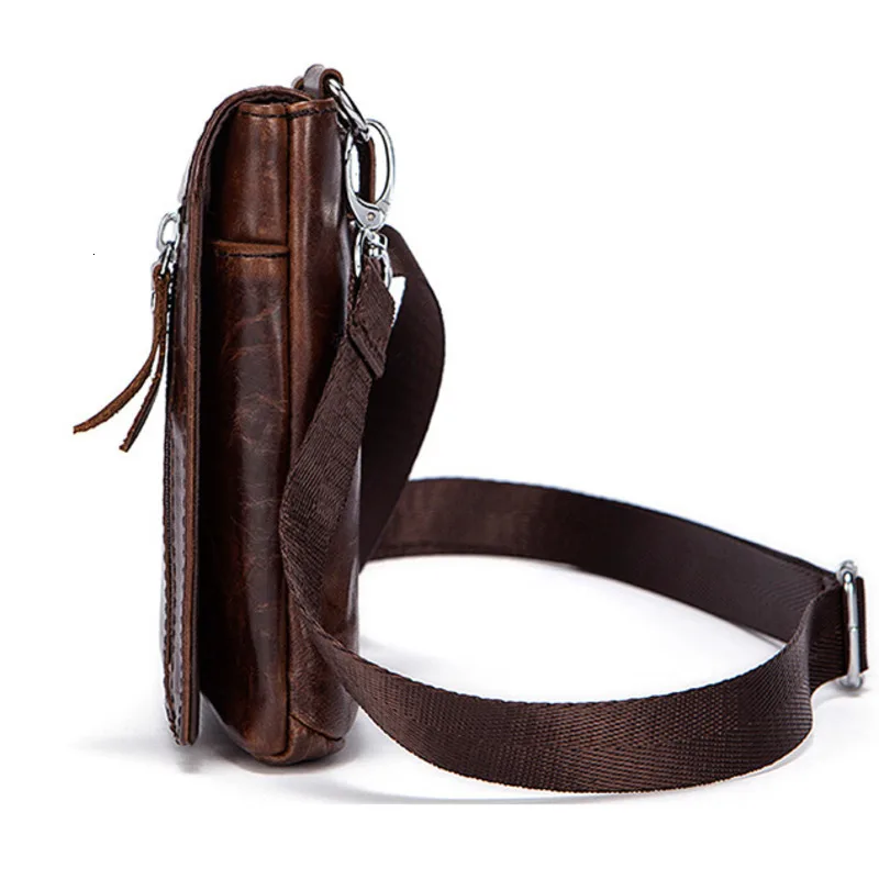 Novo couro genuíno dos homens sacos do mensageiro mini vintage crossbody sacos para o homem dos homens bolsa de couro pequeno masculino bolsa de